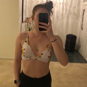 Sunflower Bathing Suit Top